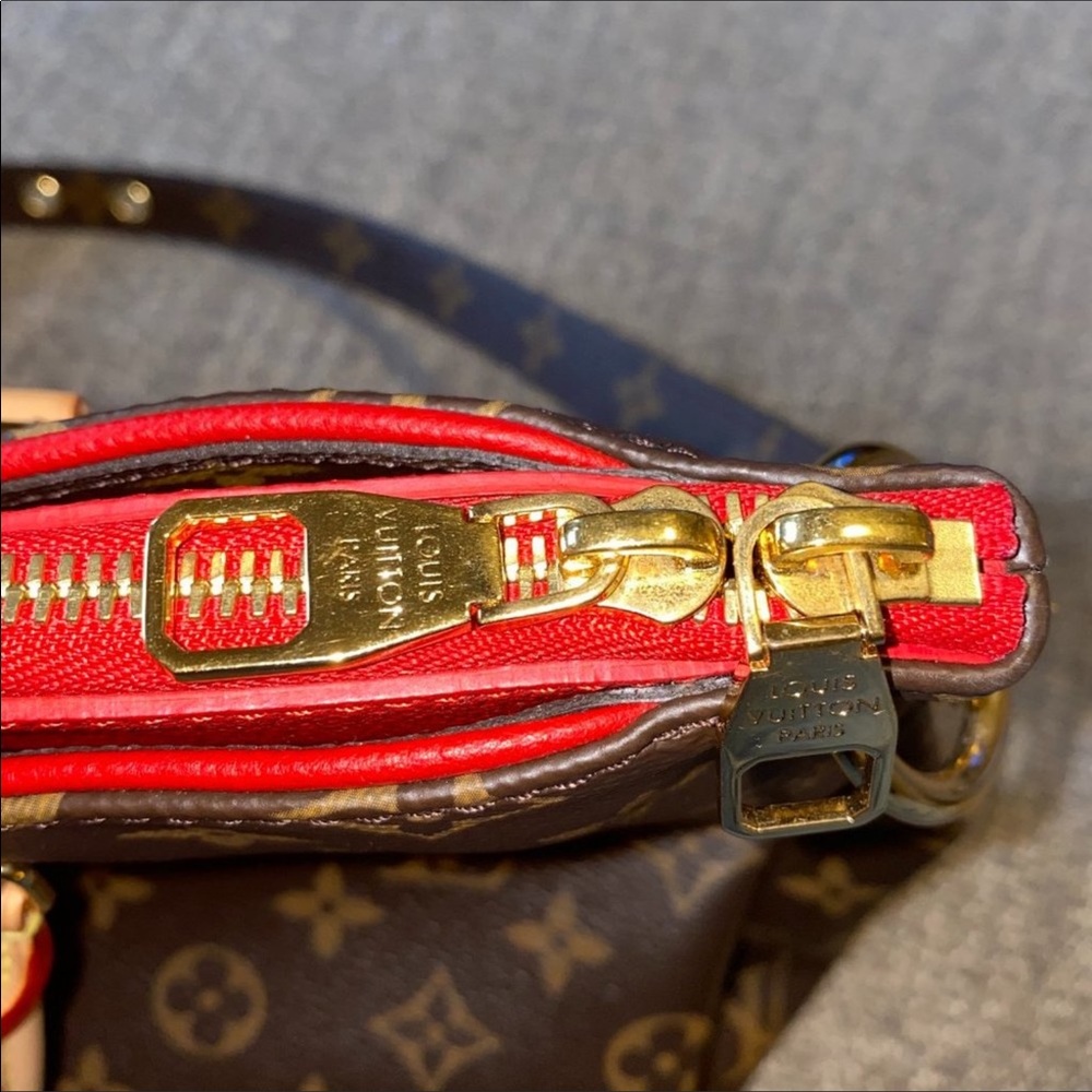 💎 WITH RECEIPT LOUIS VUITTON CERISE PALLAS MM LIKE NEW BAG - Picture 12 of 16